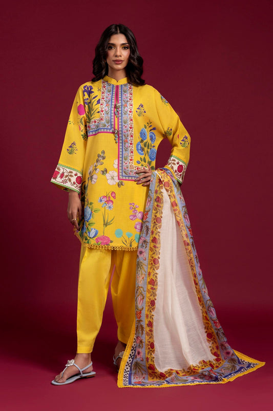 Sana Safinaz Mahay Lawn 2025 Vol 1 | H251-007B