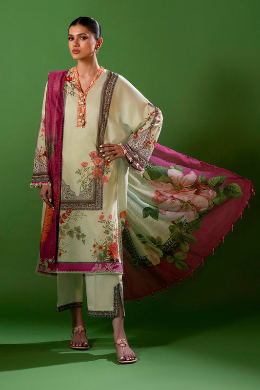 Sana Safinaz Mahay Lawn 2025 Vol 1 | H251-010B
