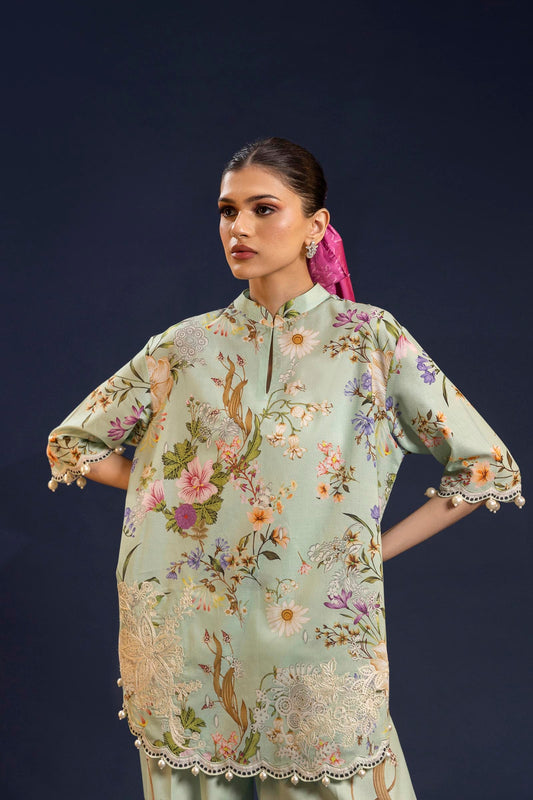 Sana Safinaz Mahay Lawn 2025 Vol 1 | H251-014B