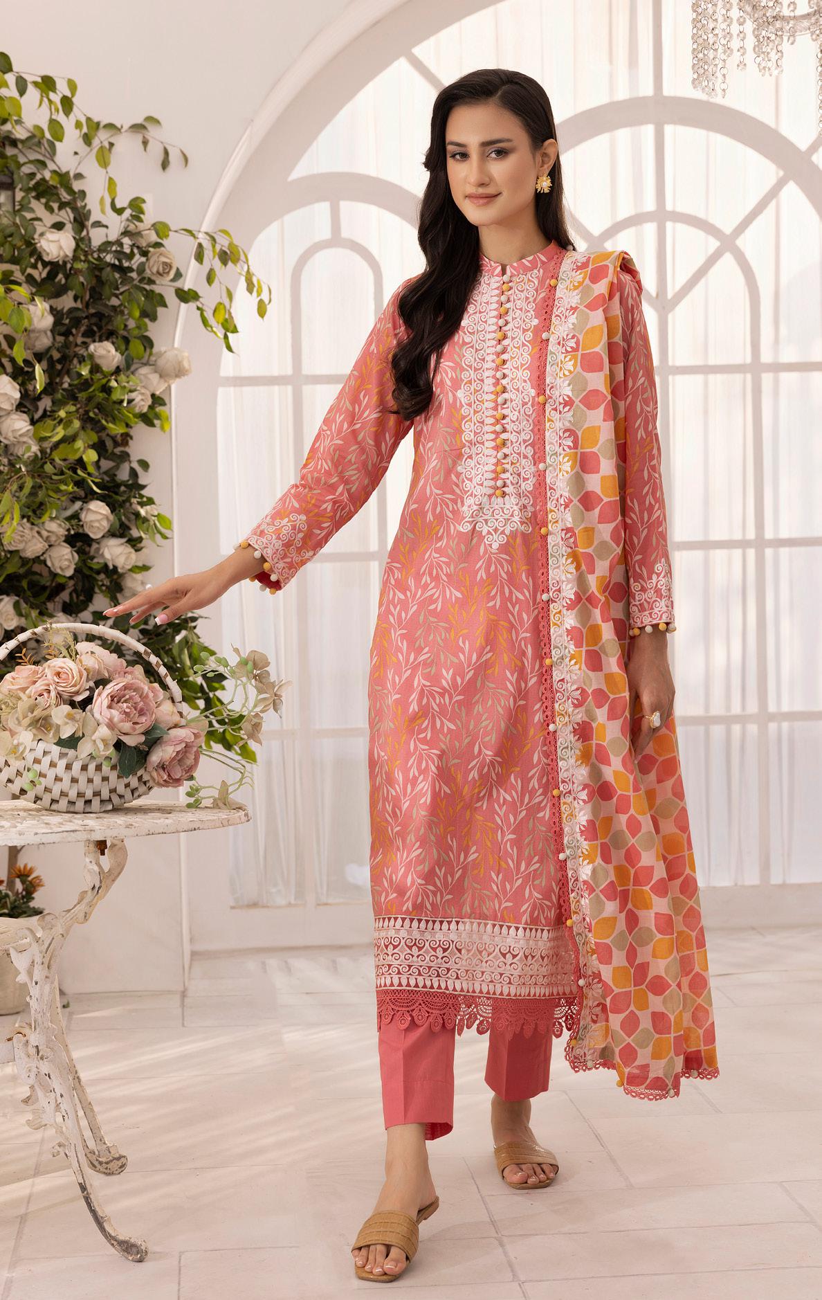 Gul Ahmed Timeless Allure Lawn 2025 | CL 52001