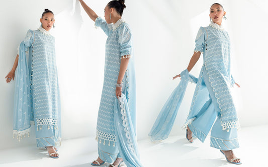 Gul Ahmed Luxury Embroidered Chikankari 2025 | PM 52041