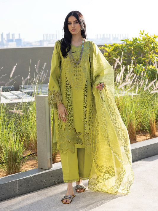 Rang Rasiya Carnation Embroidered Lawn 2025 | D-02