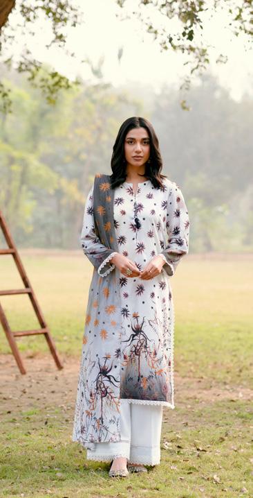 Gul Ahmed Dhoop Kinaray Lawn 2025 | CL52502