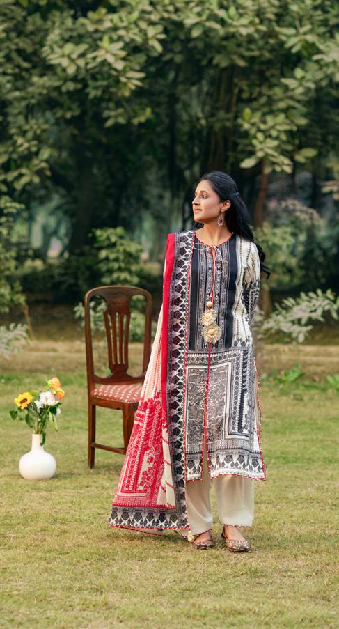 Gul Ahmed Dhoop Kinaray Lawn 2025 | CL52079A