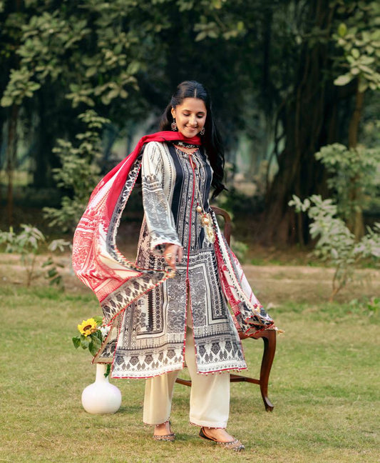 Gul Ahmed Dhoop Kinaray Lawn 2025 | CL52079A