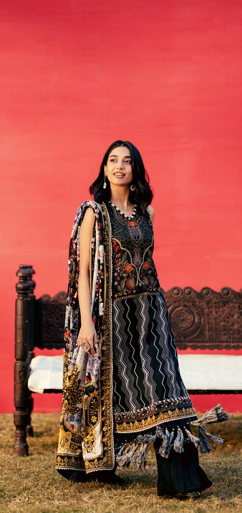 Gul Ahmed Dhoop Kinaray Lawn 2025 | CL52467