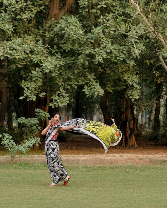 Gul Ahmed Dhoop Kinaray Lawn 2025 | SR52010