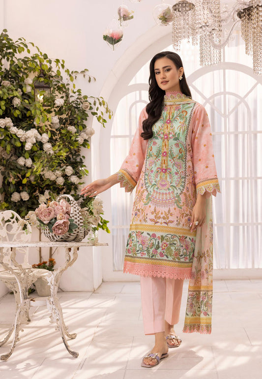 Gul Ahmed Timeless Allure Lawn 2025 | CL 52097