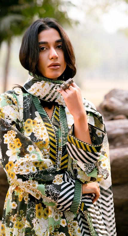Gul Ahmed Dhoop Kinaray Lawn 2025 | CL52487