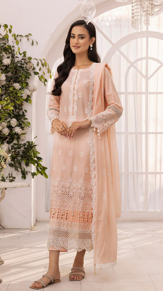 Gul Ahmed Timeless Allure Lawn 2025 | CL 52398