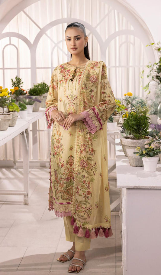 Gul Ahmed Timeless Allure Lawn 2025 | CL 52098