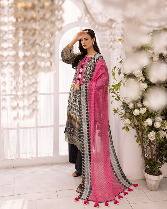 Gul Ahmed Timeless Allure Lawn 2025 | CL 52314