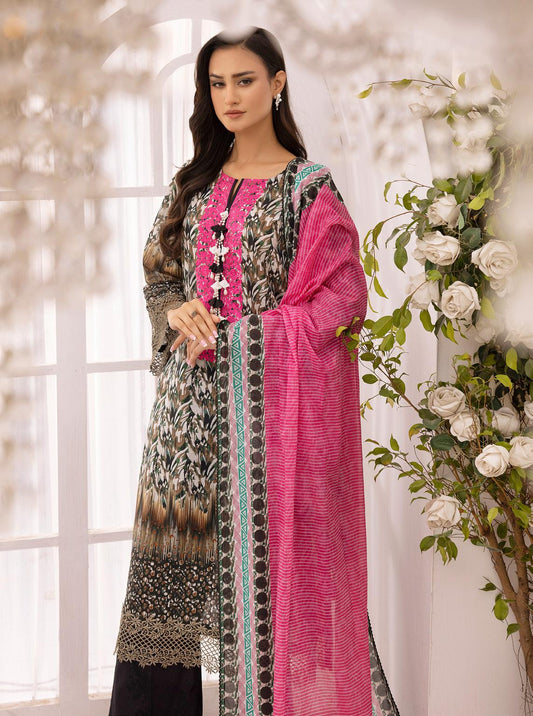 Gul Ahmed Timeless Allure Lawn 2025 | CL 52314