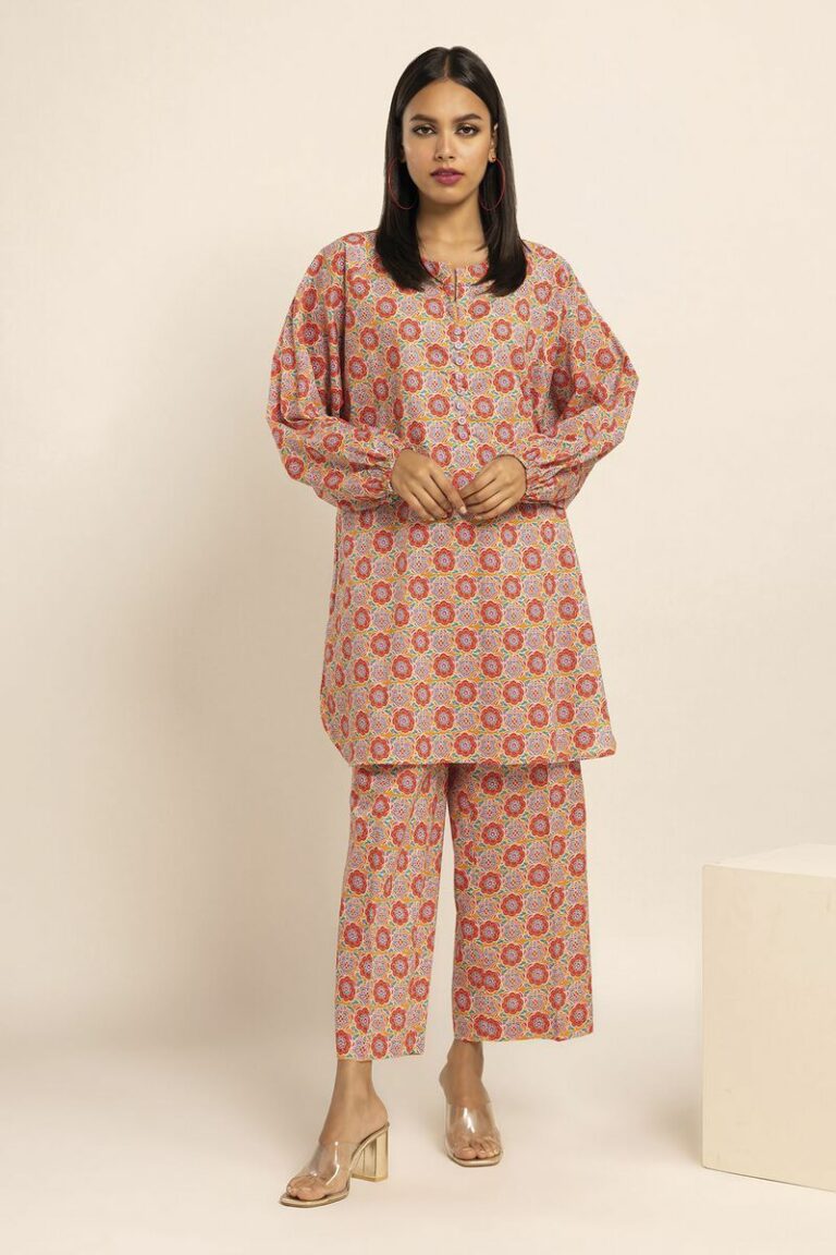 The Fall Edit by Khaadi | jca231003_mustard
