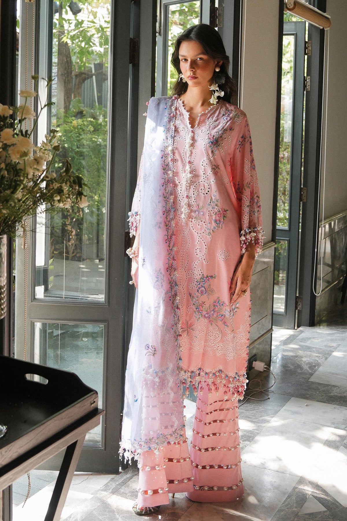 Sana Safinaz Luxury Lawn 2025 | L251-001B-3CT