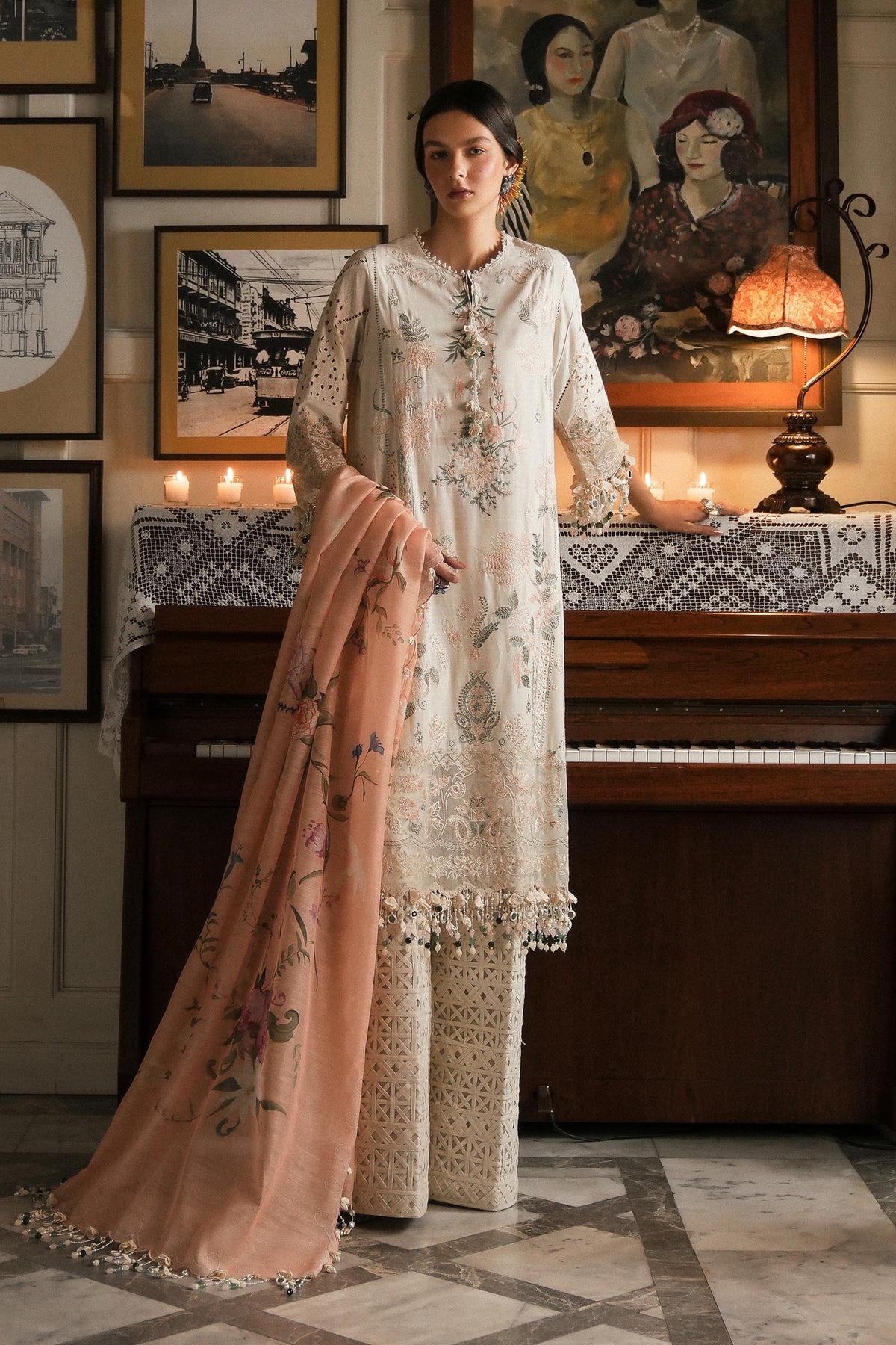 Sana Safinaz Luxury Lawn 2025 | L251-003A-3DI