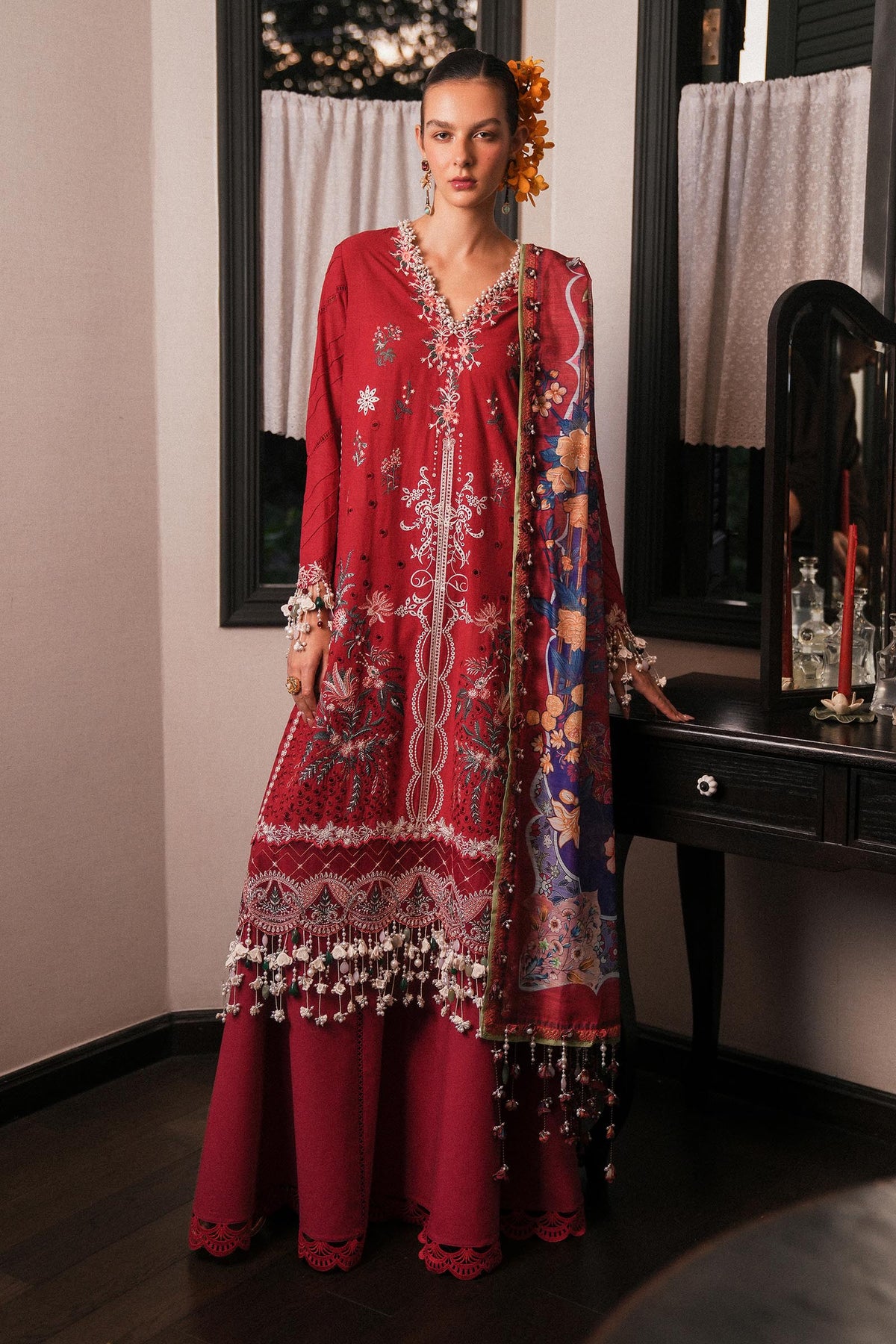 Sana Safinaz Luxury Lawn 2025 | L251-009A-3DI
