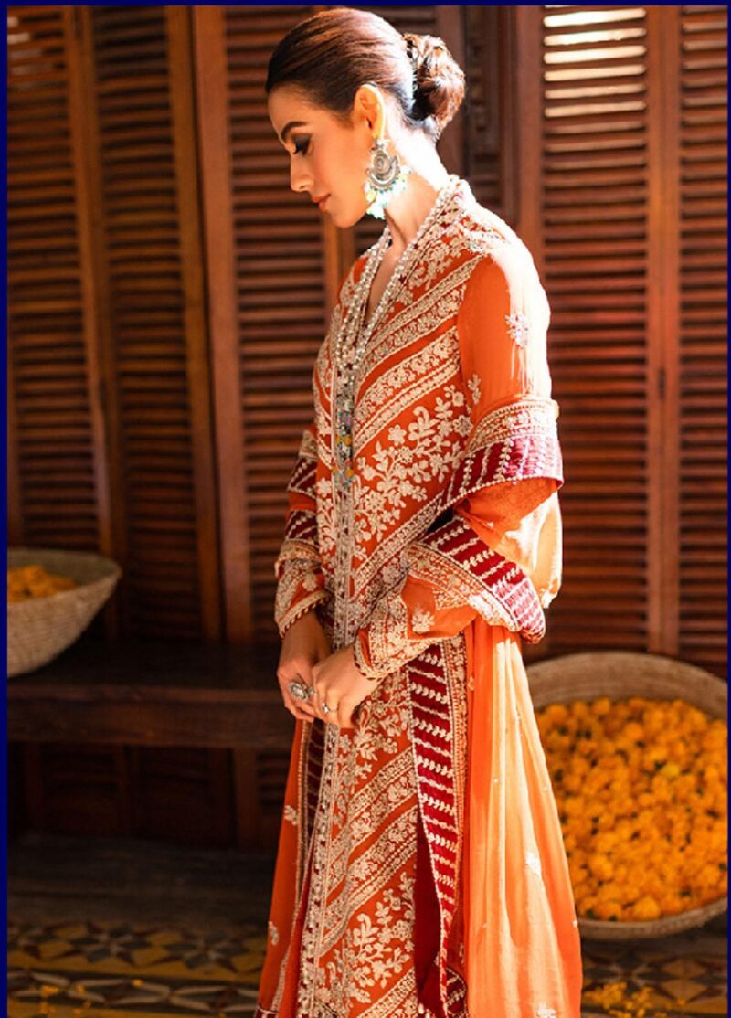 Azure Luxe Embroidered by Ahmed Patel