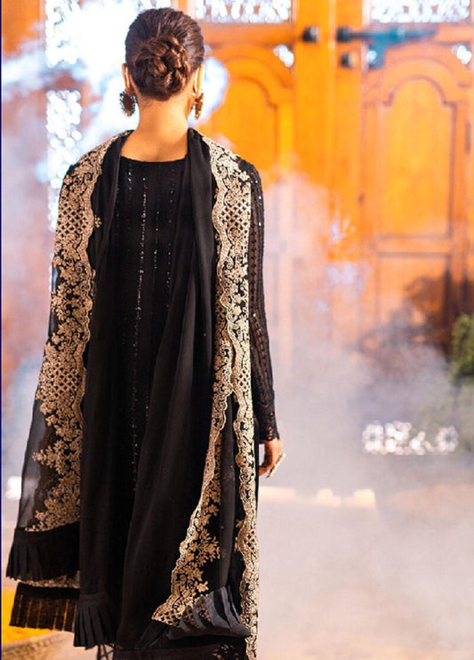 Azure Luxe Embroidered by Ahmed Patel