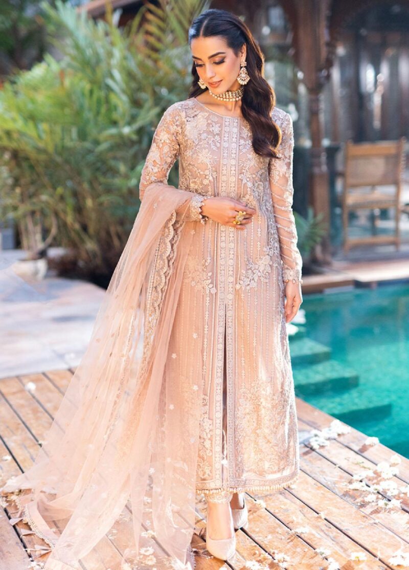 Azure Luxe Embroidered by Ahmed Patel
