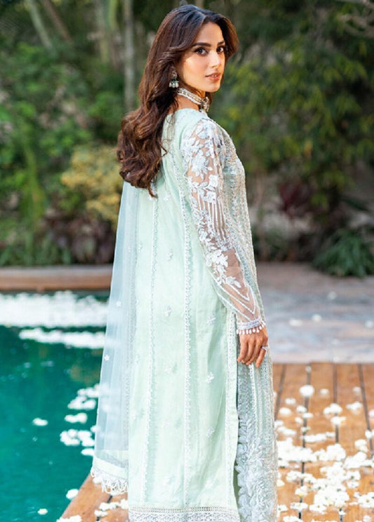Azure Luxe Embroidered by Ahmed Patel