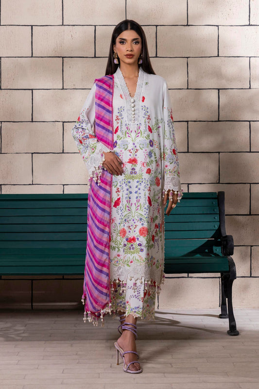Sana Safinaz Muzlin Lawn 2025 Vol 1 | M251-0024A
