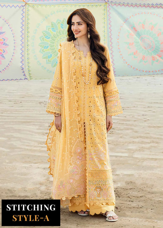 Nureh Chikankari Swiss Lawn 2025 | NE-144
