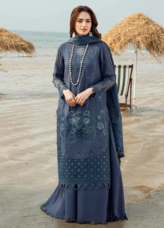 Nureh Chikankari Swiss Lawn 2025 | NE-146