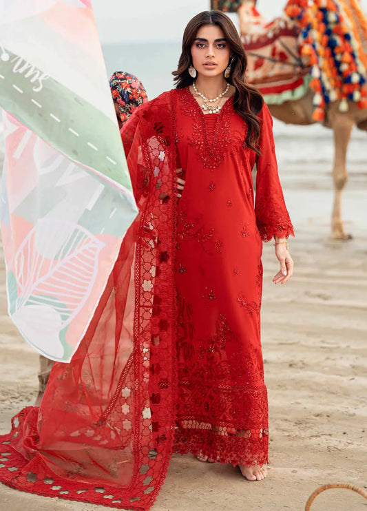 Nureh Chikankari Swiss Lawn 2025 | NE-147