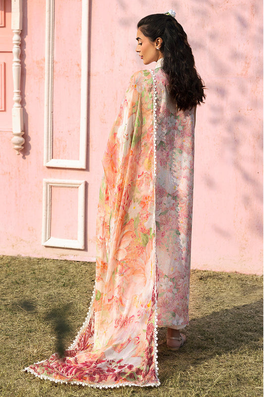 Cross Stitch Premium Lawn 2025 | ALMOND PINK
