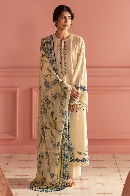 Cross Stitch Premium Lawn 2025 | BLUE ALLURE