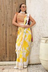 Saree | Gul Ahmed The Joy Of Summer 2025 | SR-52009