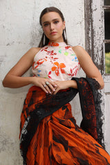 Saree | Gul Ahmed The Joy Of Summer 2025 | SR-52011