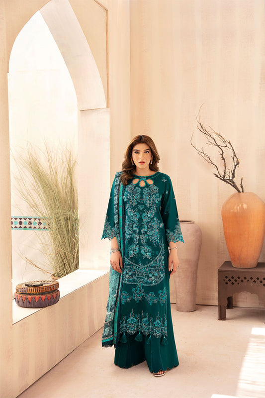 Ramsha Andaaz Lawn 2025 | Z-1009