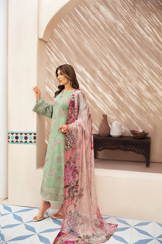 Ramsha Andaaz Lawn 2025 | Z-1006