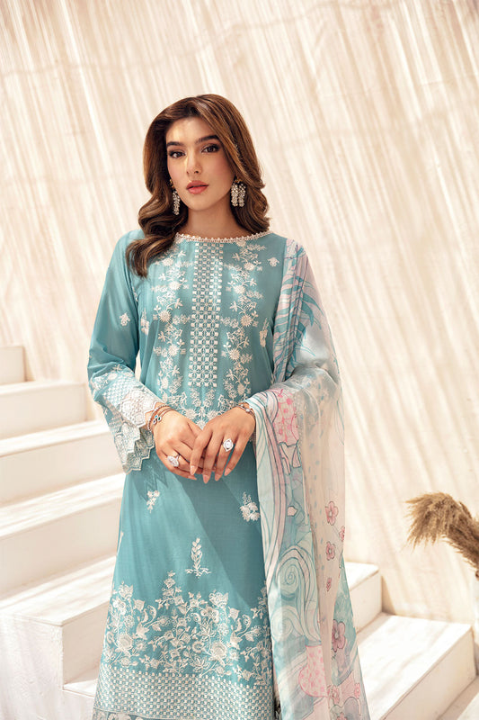 Ramsha Andaaz Lawn 2025 | Z-1004