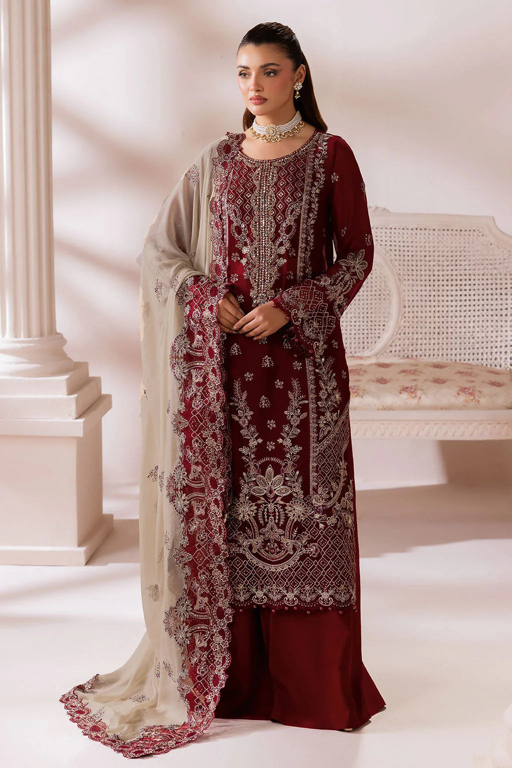 Ramsha Satrangi Chiffon Collection 2026 || ST-103