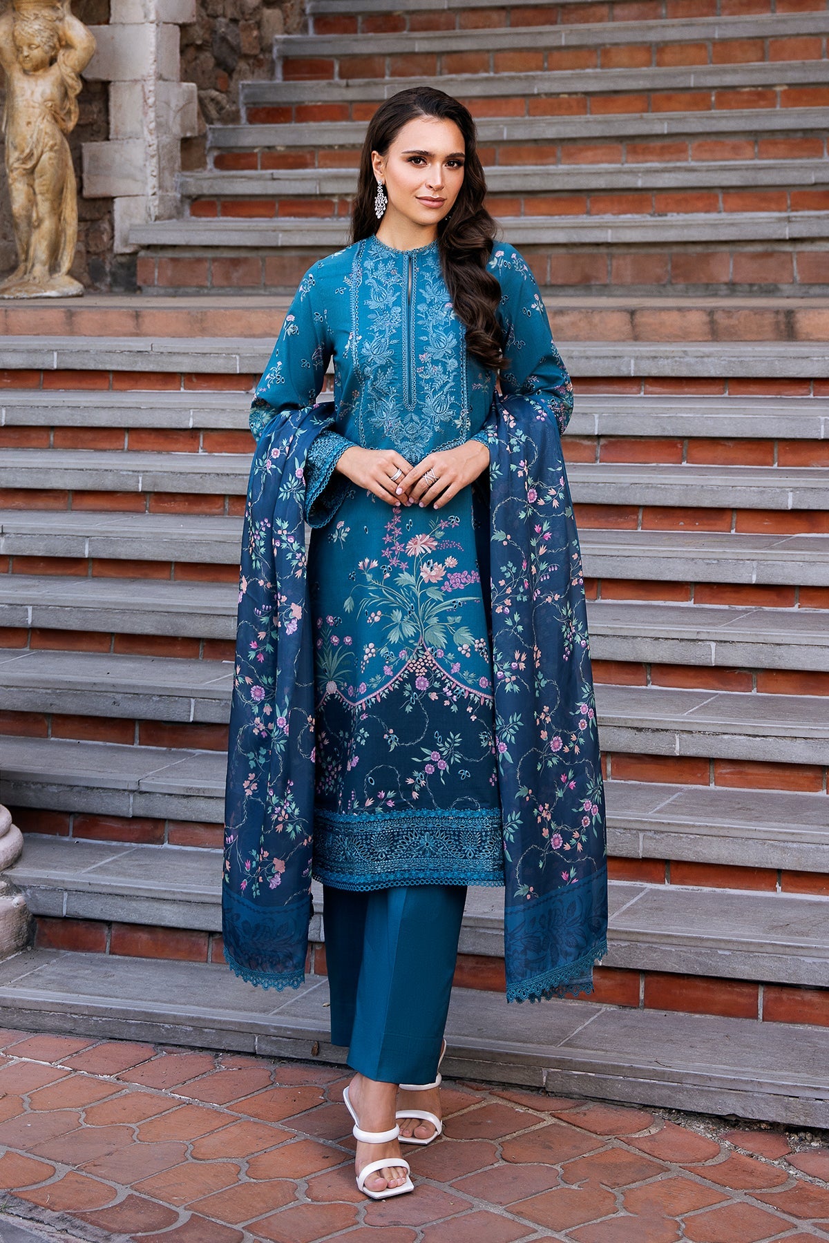 Damask Lawn by Afrozeh | Rosheen B