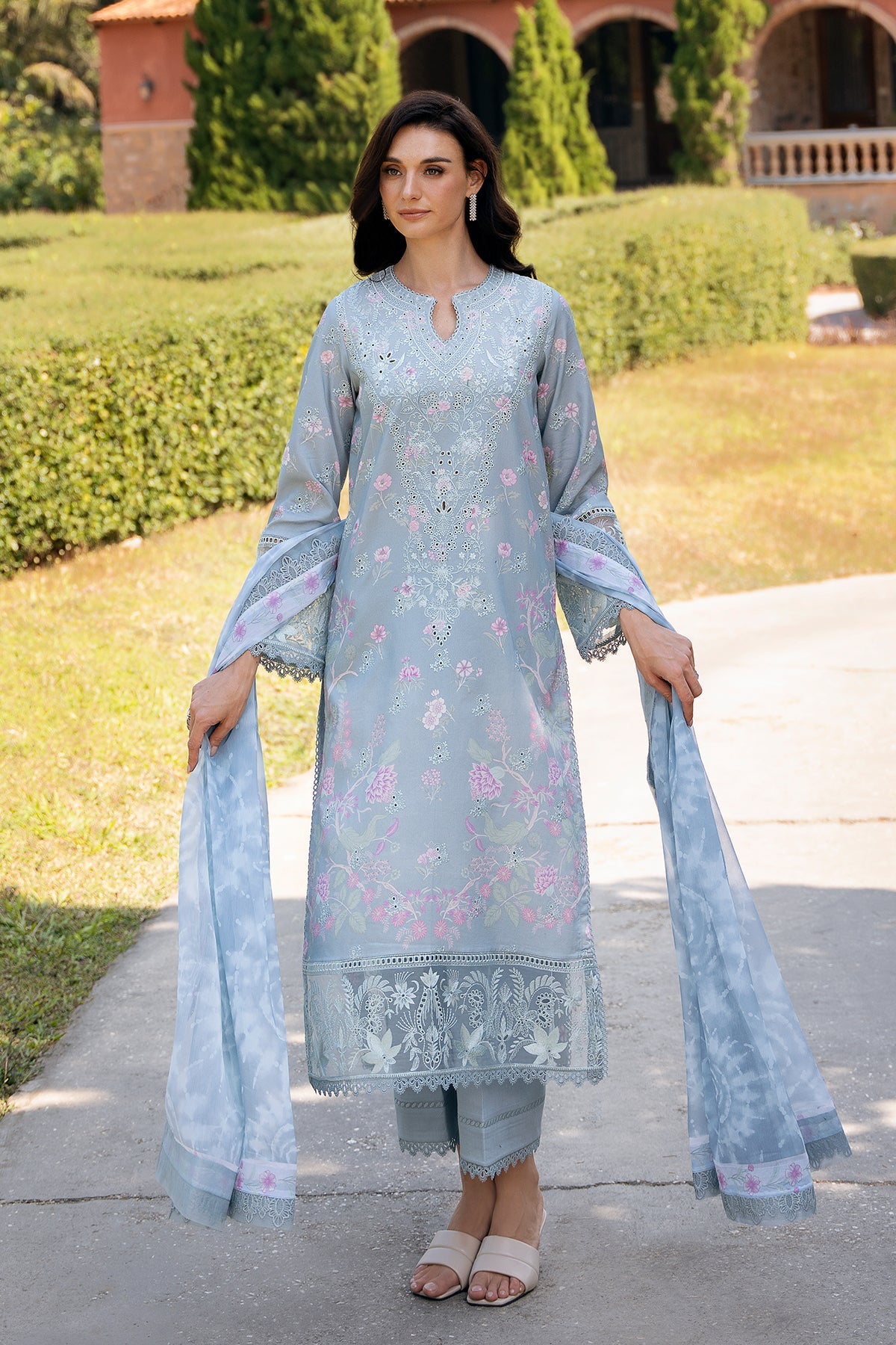 Damask Lawn by Afrozeh | Maelis B